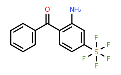 1379812-14-2 | 2-Amino-4-(pentafluorosulfanyl)phenyl phenyl ketone