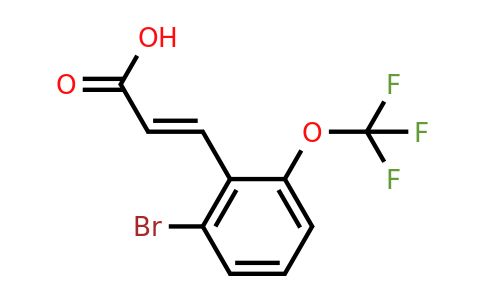 1381952-87-9 | Ácido 2-bromo-6-(trifluorometoxi)cinámico