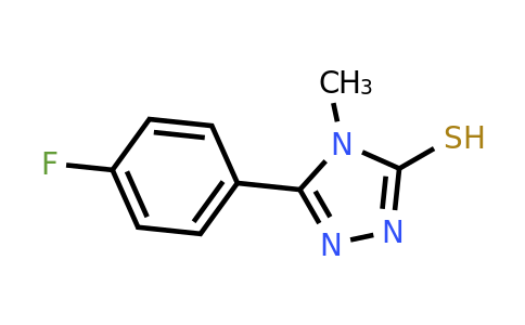 138417-35-3 | 5-(4-Fluorophenyl)-4-methyl-4H-1,2,4-triazole-3-thiol