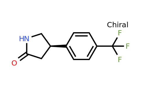 1384268-97-6 | (R)-4-(4-(Trifluoromethyl)phenyl)pyrrolidin-2-one