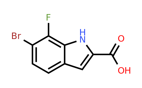 1388076-26-3 | 6-Bromo-7-fluoro-1h-indole-2-carboxylic acid