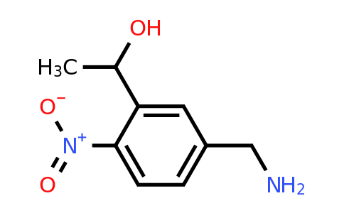 138957-91-2 | 1-(5-(Aminomethyl)-2-nitrophenyl)ethanol