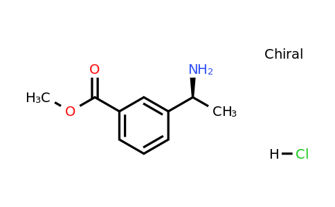 1391439-19-2 | (S)-Methyl 3-(1-aminoethyl)benzoate hydrochloride
