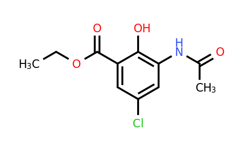 139329-90-1 | Ethyl 3-acetamido-5-chloro-2-hydroxybenzoate