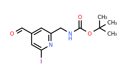 1393568-43-8 | Tert-butyl (4-formyl-6-iodopyridin-2-YL)methylcarbamate