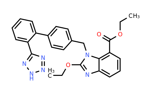 139481-58-6 | Ethyl 1-((2'-(2H-tetrazol-5-yl)-[1,1'-biphenyl]-4-yl)methyl)-2-ethoxy-1H-benzo[d]imidazole-7-carboxylate