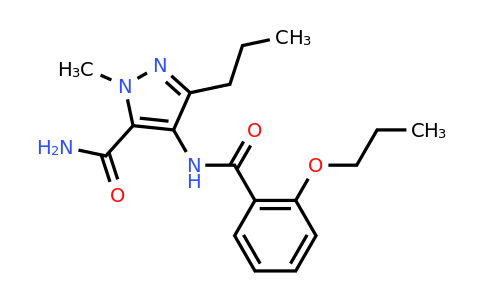 139756-04-0 | 1-metil-4-(2-propoxibenzamido)-3-propil-1H-pirazol-5-carboxamida