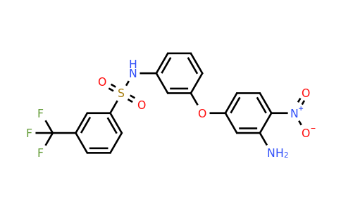 1400989-38-9 | N-[3-(3-Amino-4-nitrophenoxy)phenyl]-3-(trifluoromethyl)benzene-1-sulfonamide
