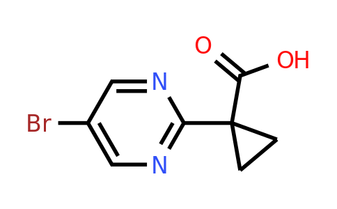 1402665-32-0 | 1-(5-Bromopyrimidin-2-yl)cyclopropanecarboxylic acid