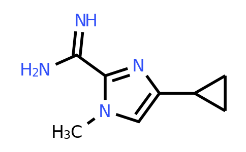 1403767-12-3 | 4-Cyclopropyl-1-methyl-1H-imidazole-2-carboxamidine
