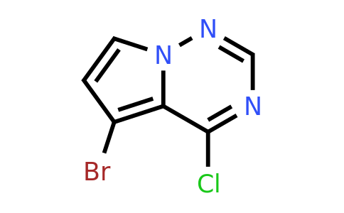 1403767-33-8 | 5-Bromo-4-chloro-pyrrolo[2,1-f][1,2,4]triazine