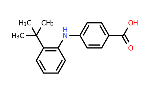 1410319-79-7 | 4-[(2-tert-Butylphenyl)amino]benzoic acid