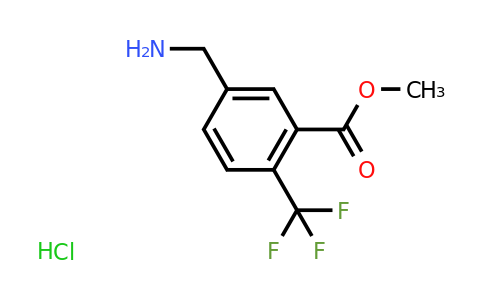 1415089-91-6 | methyl 5-(aminomethyl)-2-(trifluoromethyl)benzoate hydrochloride