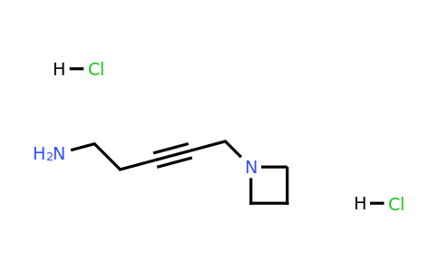1416438-27-1 | 5-(Azetidin-1-yl)pent-3-yn-1-amine dihydrochloride