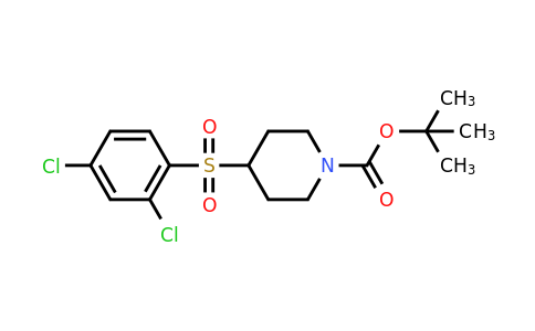 1417793-94-2 | tert-butyl 4-((2,4-dichlorophenyl)sulfonyl)piperidine-1-carboxylate