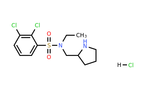 1417794-52-5 | 2,3-Dichloro-N-ethyl-N-(pyrrolidin-2-ylmethyl)benzenesulfonamide hydrochloride