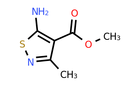 1421637-14-0 | Methyl 5-amino-3-methyl-1,2-thiazole-4-carboxylate