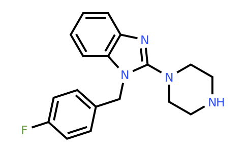 142617-98-9 | 1-(4-Fluoro-benzyl)-2-piperazin-1-YL-1H-benzoimidazole