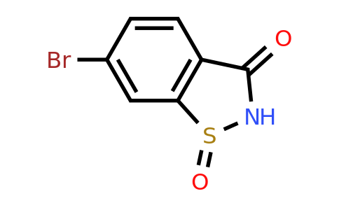 1427080-37-2 | 6-Bromobenzo[d]isothiazol-3(2H)-one 1-oxide