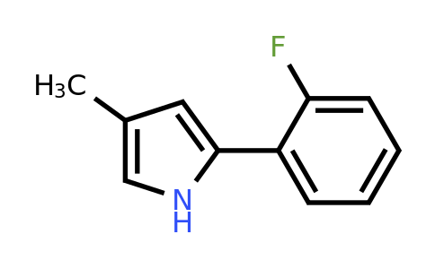 1428932-17-5 | 2-(2-Fluorophenyl)-4-methyl-1H-pyrrole