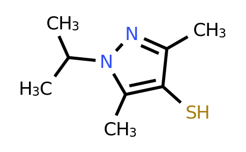 1429902-47-5 | 1-Isopropyl-3,5-dimethyl-1h-pyrazole-4-thiol