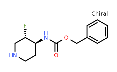 1434127-00-0 | benzyl N-[(3S,4S)-3-fluoropiperidin-4-yl]carbamate