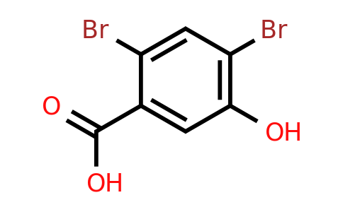 14348-39-1 | 2,4-Dibromo-5-hydroxybenzoic acid
