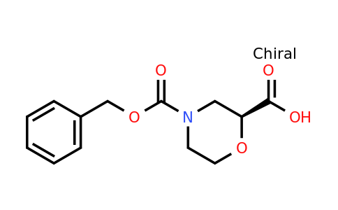 1439373-47-3 | (2S)-4-[(Benzyloxy)carbonyl]morpholine-2-carboxylic acid