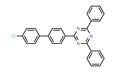 1443049-86-2 | 2-(4'-Chloro-[1,1'-biphenyl]-4-yl)-4,6-diphenyl-1,3,5-triazine