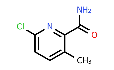 1446408-24-7 | 6-chloro-3-methyl-pyridine-2-carboxamide