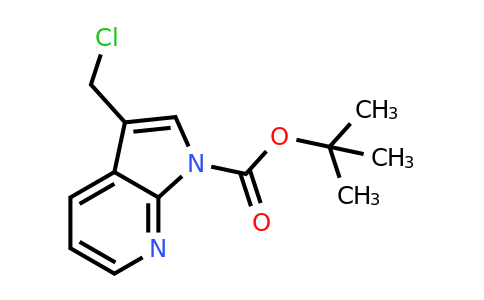 144657-68-1 | tert-Butyl 3-(chloromethyl)-1H-pyrrolo[2,3-b]pyridine-1-carboxylate