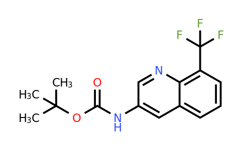 1447607-03-5 | tert-Butyl (8-(trifluoromethyl)quinolin-3-yl)carbamate