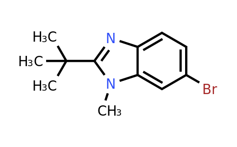 1447910-92-0 | 6-Bromo-2-(tert-butyl)-1-methyl-1H-benzo[d]imidazole