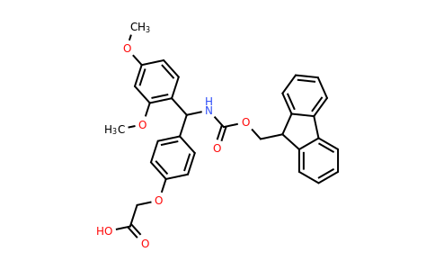 145069-56-3 | 4-[(2,4-Dimethoxyphenyl)(Fmoc-Amino)Methyl]Phenoxyacetic Acid