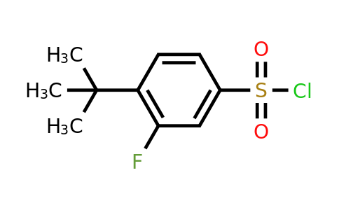 1452184-05-2 | 4-tert-Butyl-3-fluorobenzene-1-sulfonyl chloride