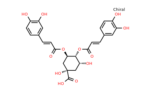 14534-61-3 | (1S,3R,4R,5R)-3,4-Bis[[(E)-3-(3,4-dihydroxyphenyl)prop-2-enoyl]oxy]-1,5-dihydroxycyclohexane-1-carboxylic acid
