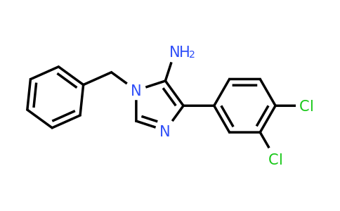 1455381-71-1 | 1-Benzyl-4-(3,4-dichlorophenyl)-1H-imidazol-5-amine