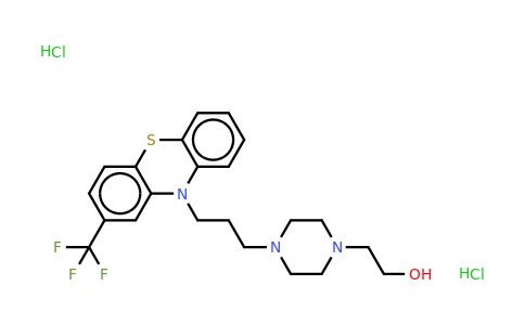 146-56-5 | 2-[4-[3-[2-(trifluoromethyl)phenothiazin-10-yl]propyl]piperazin-1-yl]ethanol,dihydrochloride
