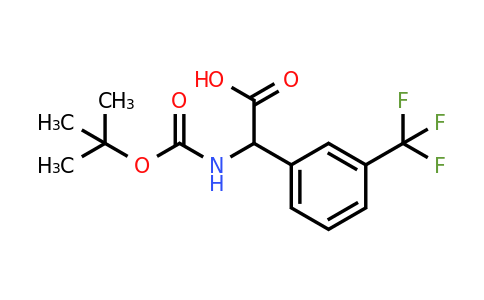 146621-92-3 | N-Boc-2-(3-trifluoromethylphenyl)-DL-glycine