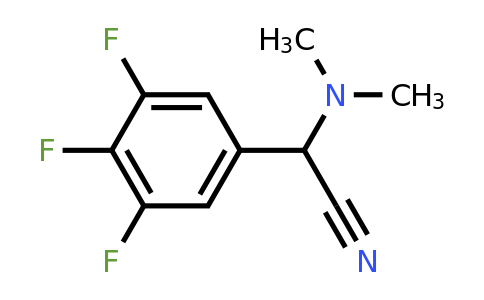 1481226-18-9 | 2-(Dimethylamino)-2-(3,4,5-trifluorophenyl)acetonitrile