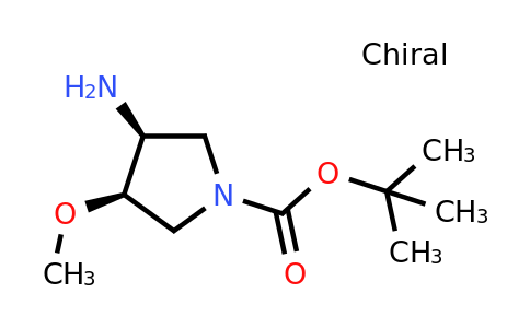 148260-95-1 | (3S,4R)-TERT-BUTYL 3-AMINO-4-METHOXYPYRROLIDINE-1-CARBOXYLATE