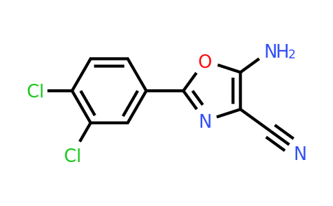1484845-30-8 | 5-Amino-2-(3,4-dichlorophenyl)oxazole-4-carbonitrile
