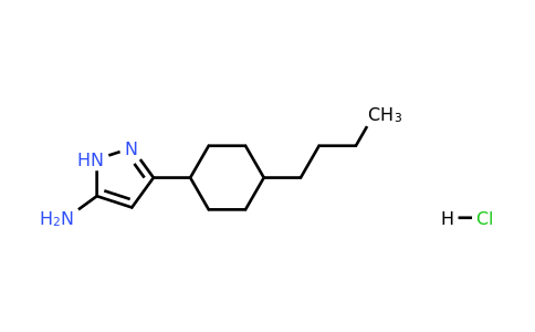 1486498-73-0 | 3-(4-Butylcyclohexyl)-1h-pyrazol-5-amine hydrochloride