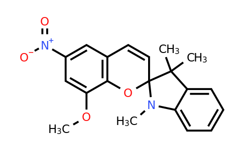 1498-89-1 | 1',3'-Dihydro-8-methoxy-1',3',3'-trimethyl-6-nitrospiro[2h-1-benzopyran-2,2'-(2h)-indole]