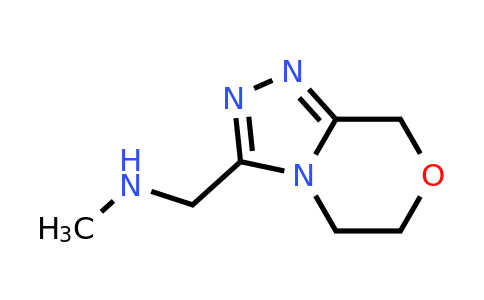 1503019-34-8 | Methyl({5H,6H,8H-[1,2,4]triazolo[3,4-c][1,4]oxazin-3-yl}methyl)amine
