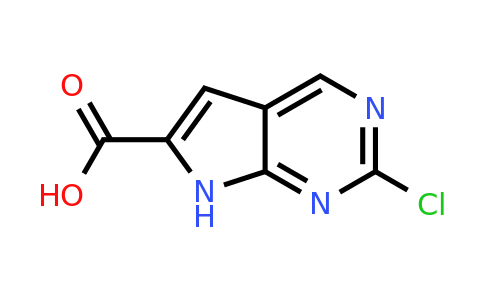 1503461-20-8 | 2-chloro-7H-pyrrolo[2,3-d]pyrimidine-6-carboxylic acid