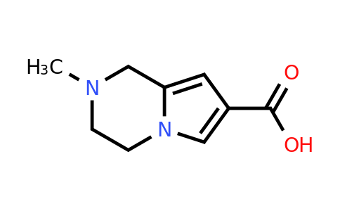 1503693-26-2 | 2-methyl-3,4-dihydro-1H-pyrrolo[1,2-a]pyrazine-7-carboxylic acid