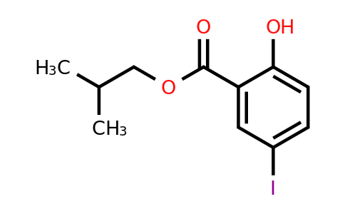 15206-70-9 | Isobutyl 2-hydroxy-5-iodobenzoate