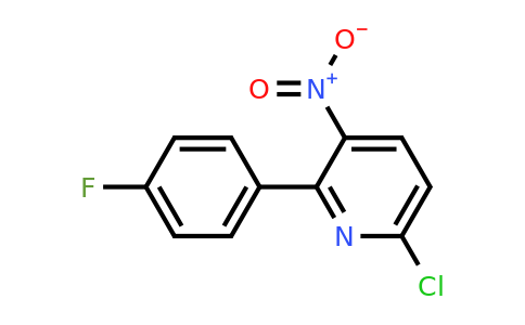 1521169-86-7 | 6-Chloro-2-(4-fluorophenyl)-3-nitropyridine