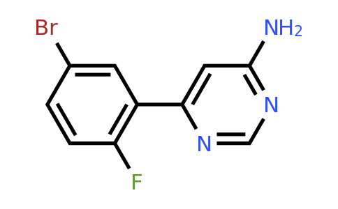 1524970-99-7 | 6-(5-Bromo-2-fluorophenyl)pyrimidin-4-amine